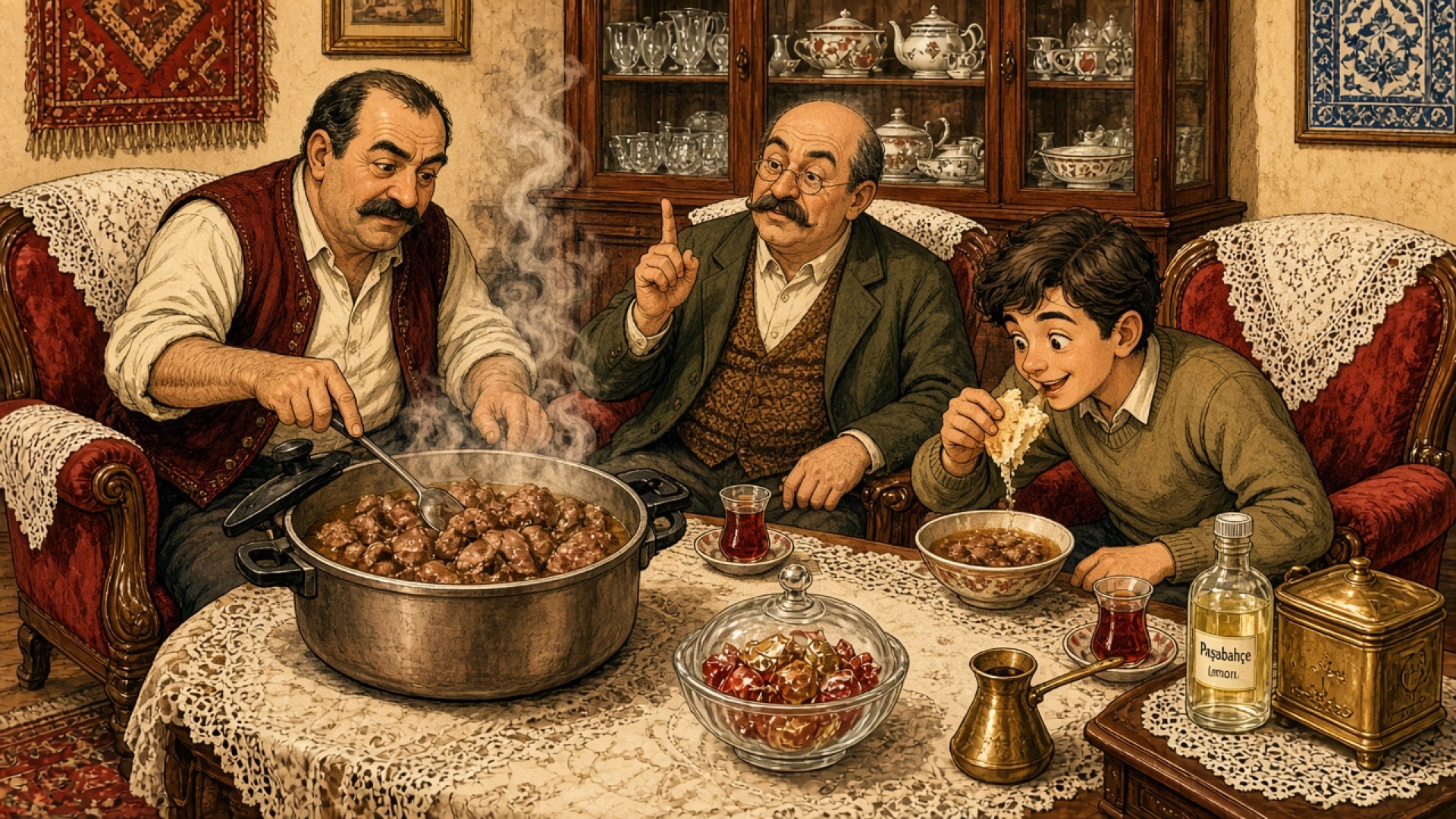 Kurban Sabahı Düdüklüde Pişen Kavurmanın Tuz ve Kuyruk Yağı Müzakeresi