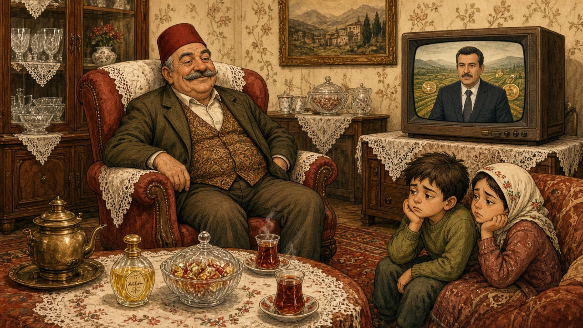Büyük Amcanın Kumanda Hegemonyası: Salonda Zorla İzletilen Tarım ve Siyaset Bülteni