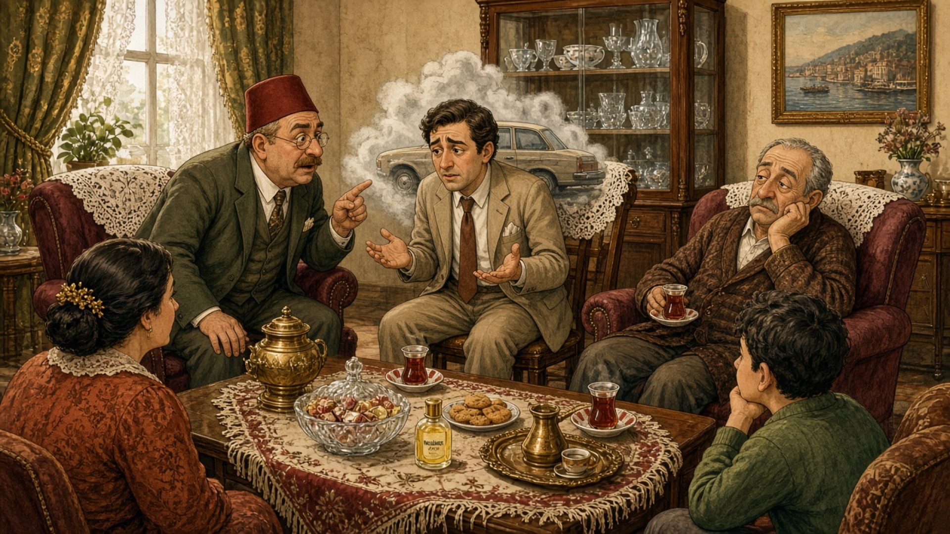 'Maaşın Ne Kadar?': Akrabanın Gelir Vergisi Müfettişi Titizliğiyle Yürüttüğü Mali Tahkikat