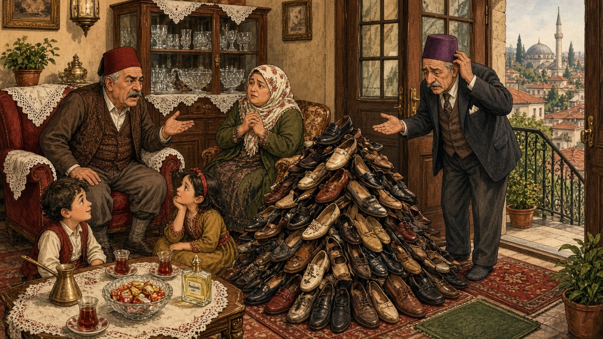 Kapı Önünde Biriken 25 Çift Ayakkabı Piramidi ve Kayıp Sağ Tek Soruşturması