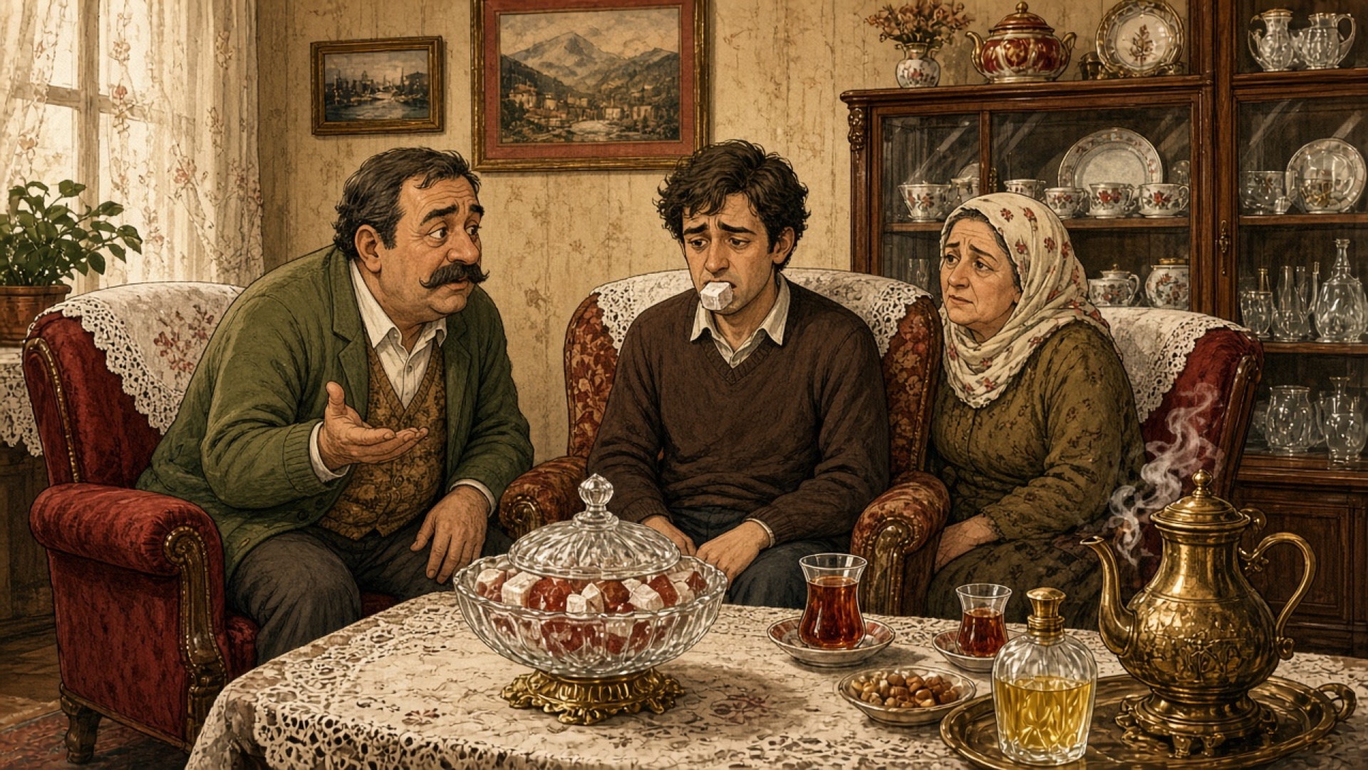 'KPSS Ne Oldu, Atandın mı?': Yıllardır Sınava Hazırlanan Gencin Boğazında Kalan Lokum