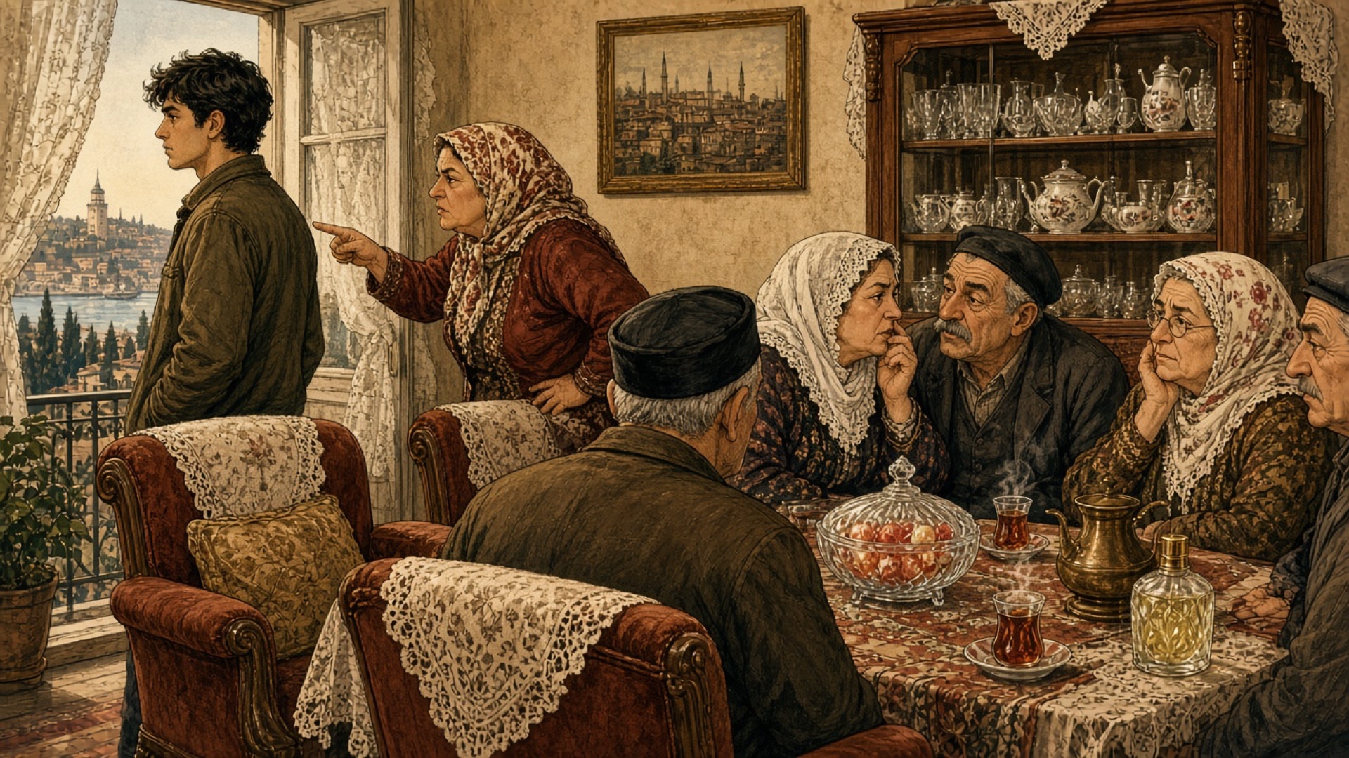 Sınırlarını Korumaya Çalışan Yeğene Yapıştırılan 'Havalanmış Bu' Etiketi