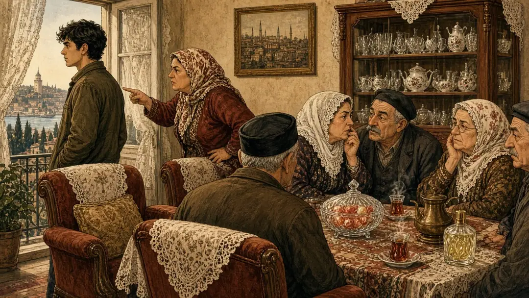 Sınırlarını Korumaya Çalışan Yeğene Yapıştırılan 'Havalanmış Bu' Etiketi