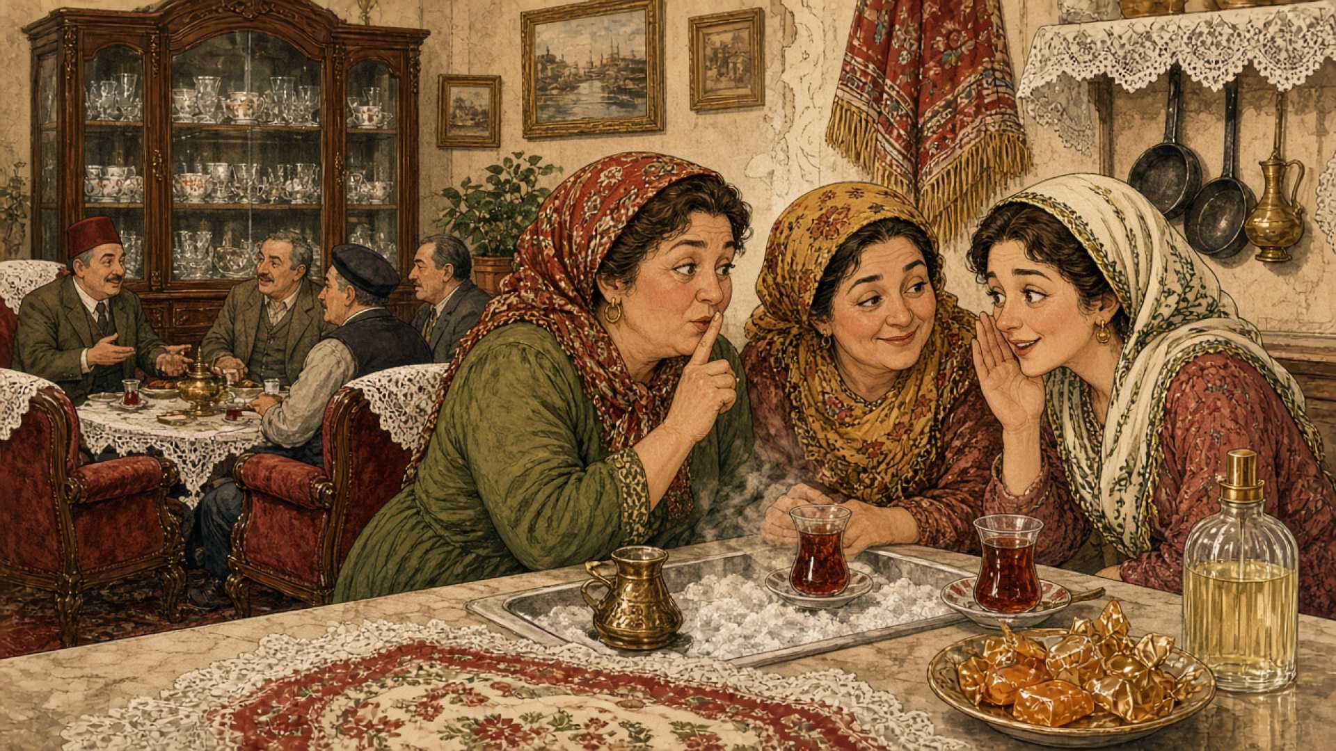 Yengeler Divanı: Çay Bardakları Yıkanırken Fısıltıyla Kurulan İstihbarat Teşkilatı